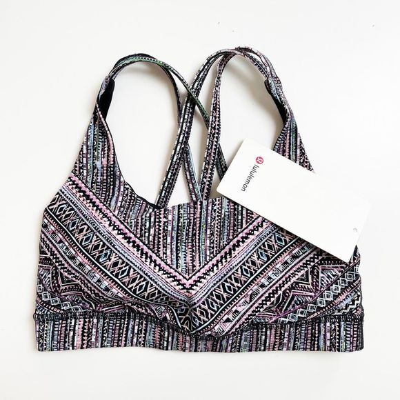 lululemon athletica Other - Lululemon Energy Sports Bra Tribal Pace Full-On Luxtreme Stretch 4 NWT